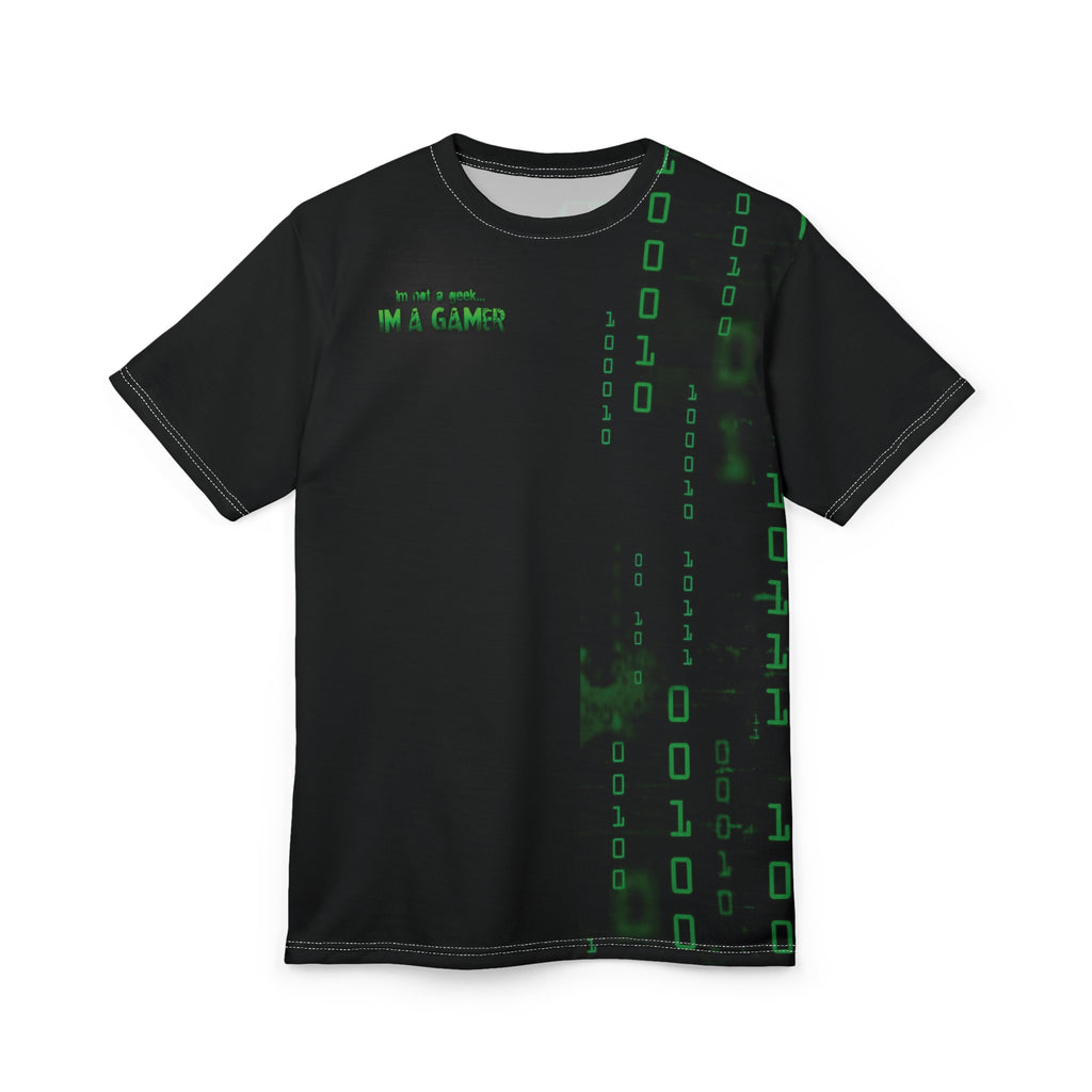 Gamer Unisex Cut & Sew Tee - I'm Not a Noob Design