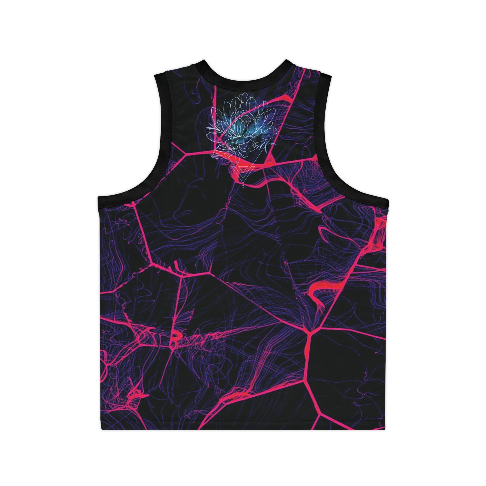 Vibrant Unisex Basketball Jersey, Youth and Adult Sportswear, Cool Activewear for Gamers, Unique Gift for Sports Fans, AOP Tank Top