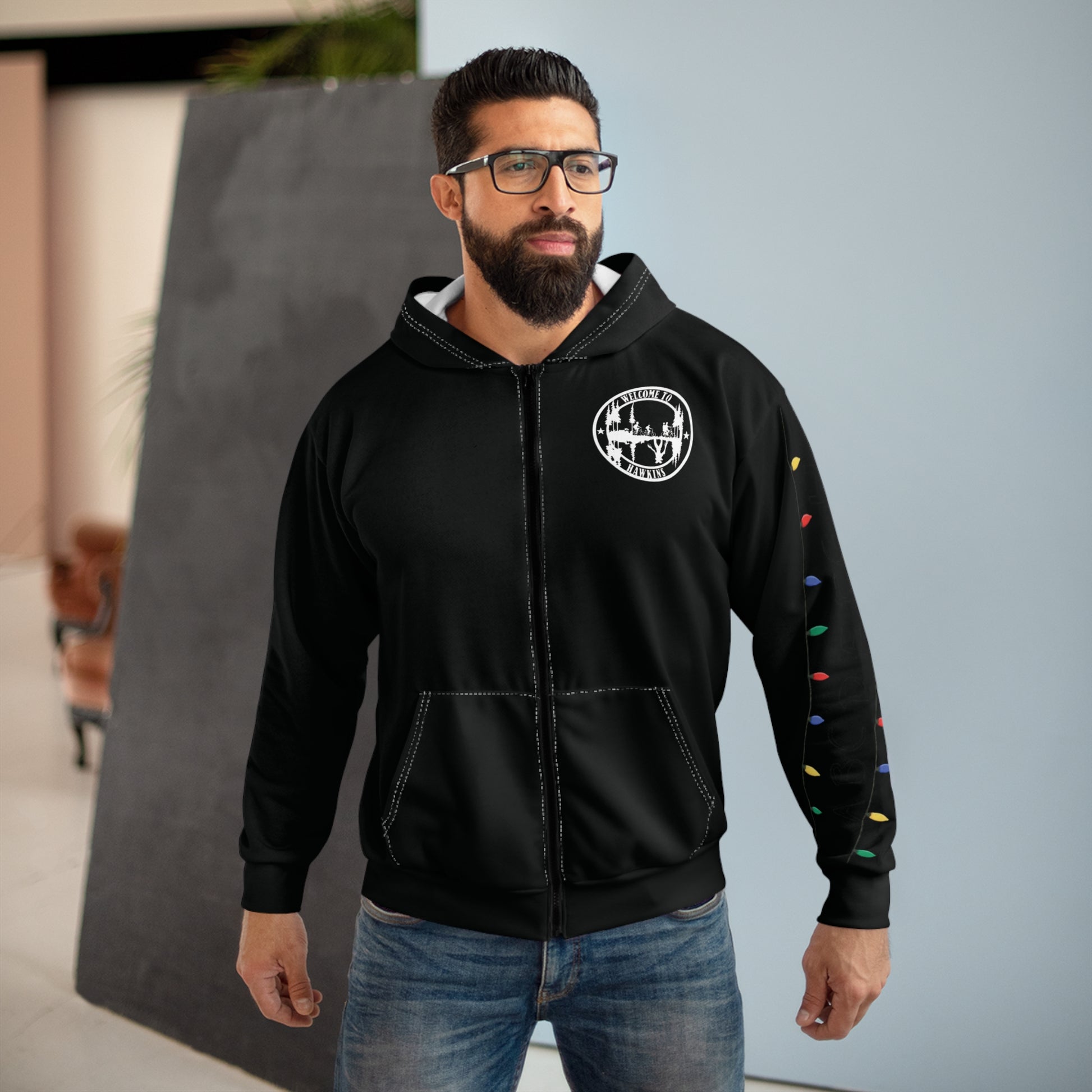Unisex Zip Hoodie (AOP)