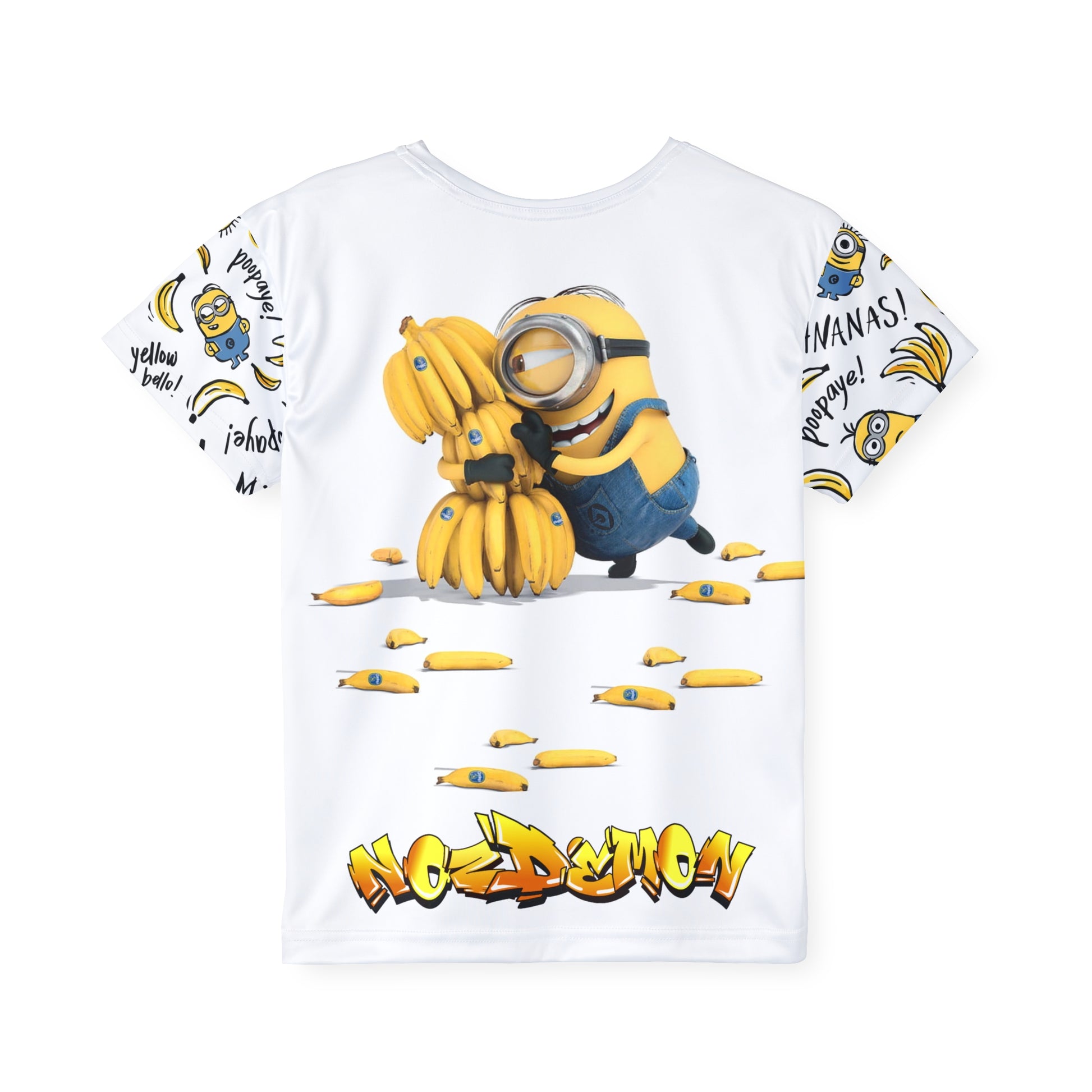 Kids Sports Jersey with Minion Design, Fun Activewear for Boys and Girls, Ideal for Sporty Outfits, Birthday Gifts, Celebration Apparel