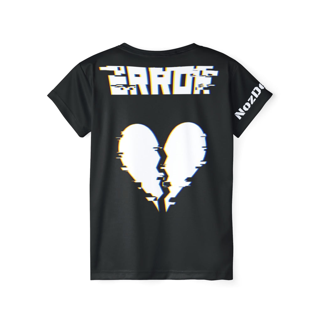 Edgy Women's Sports Jersey - 'F*CK LOVE' Graphic Tee for Athletes & Trendsetters