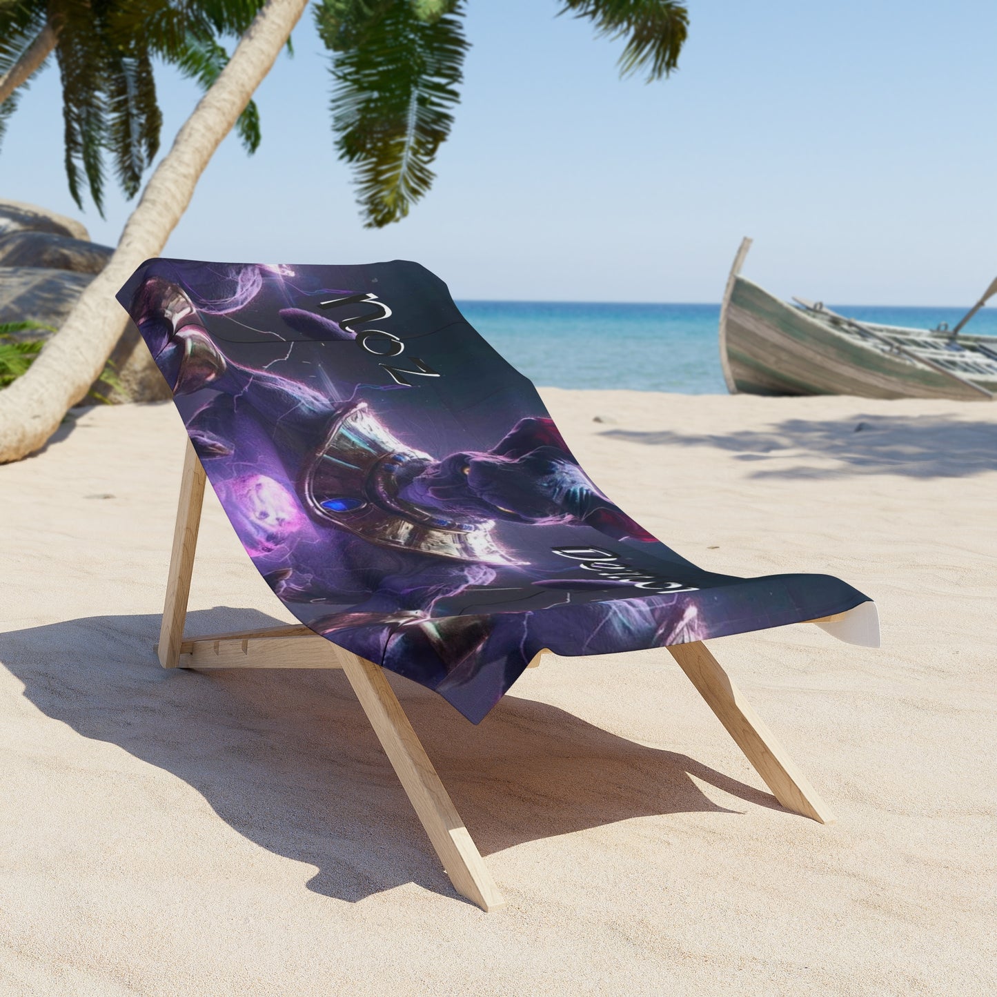 World Distroyer Beach Towel