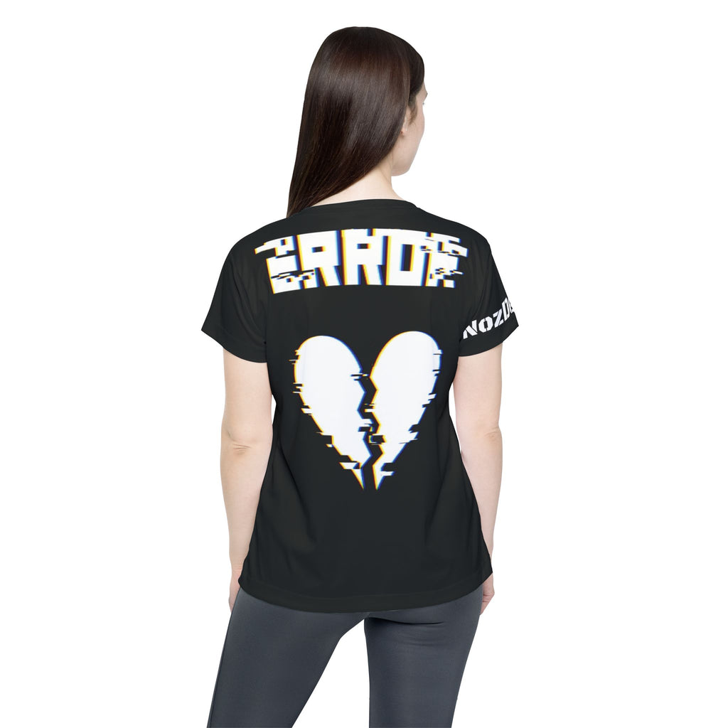 Edgy Women's Sports Jersey - 'F*CK LOVE' Graphic Tee for Athletes & Trendsetters