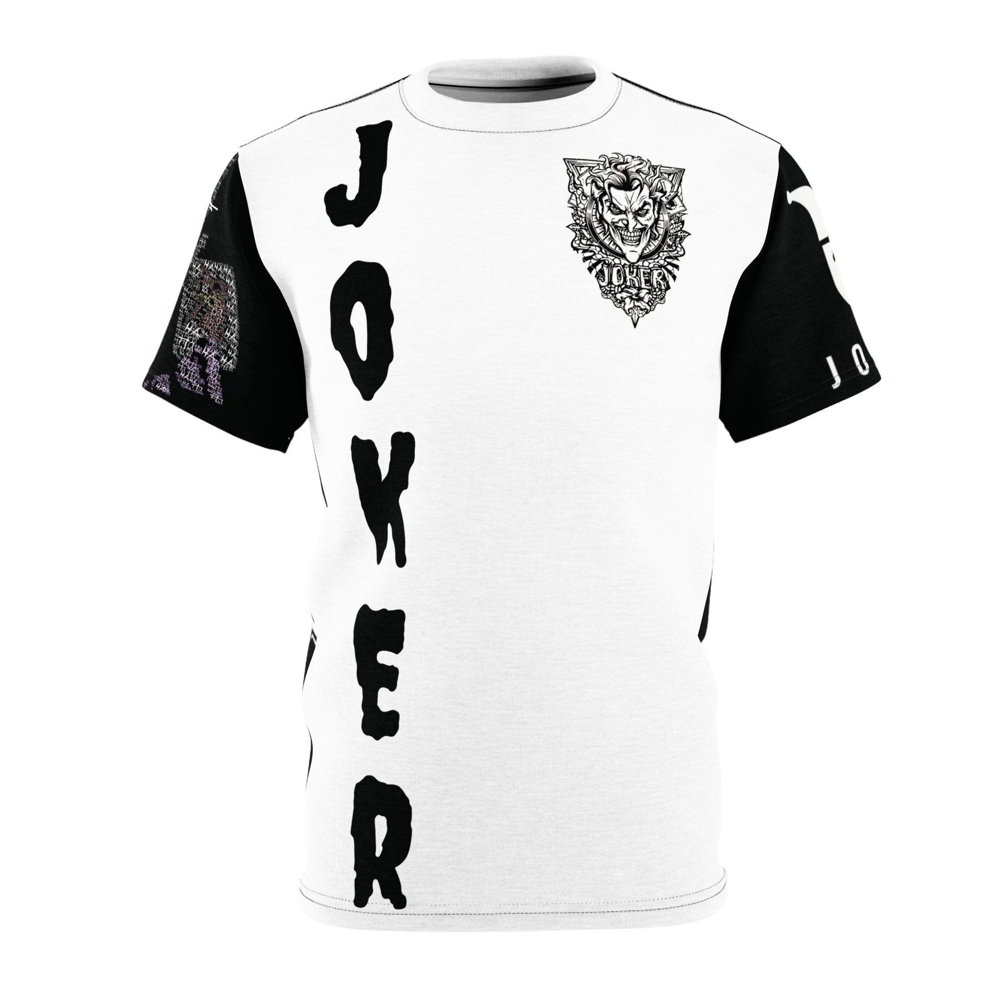 Joker Graphic Unisex Tee, Casual Wear, Street Style T-Shirt, Gifts for Gamers, Joker Themed Apparel, Unique Summer Top, Fun Graphic Tee