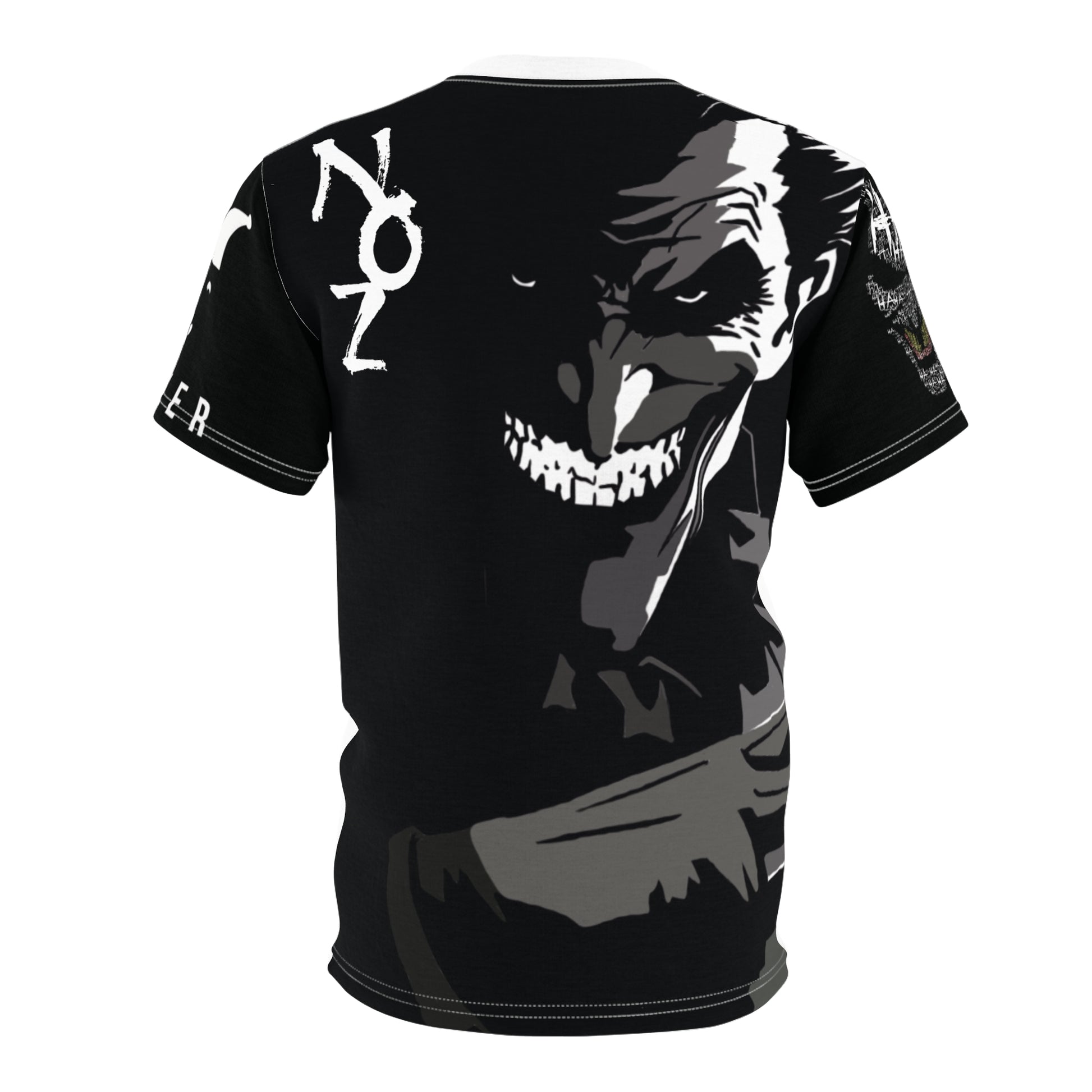 Joker Graphic Unisex Tee, Casual Wear, Street Style T-Shirt, Gifts for Gamers, Joker Themed Apparel, Unique Summer Top, Fun Graphic Tee