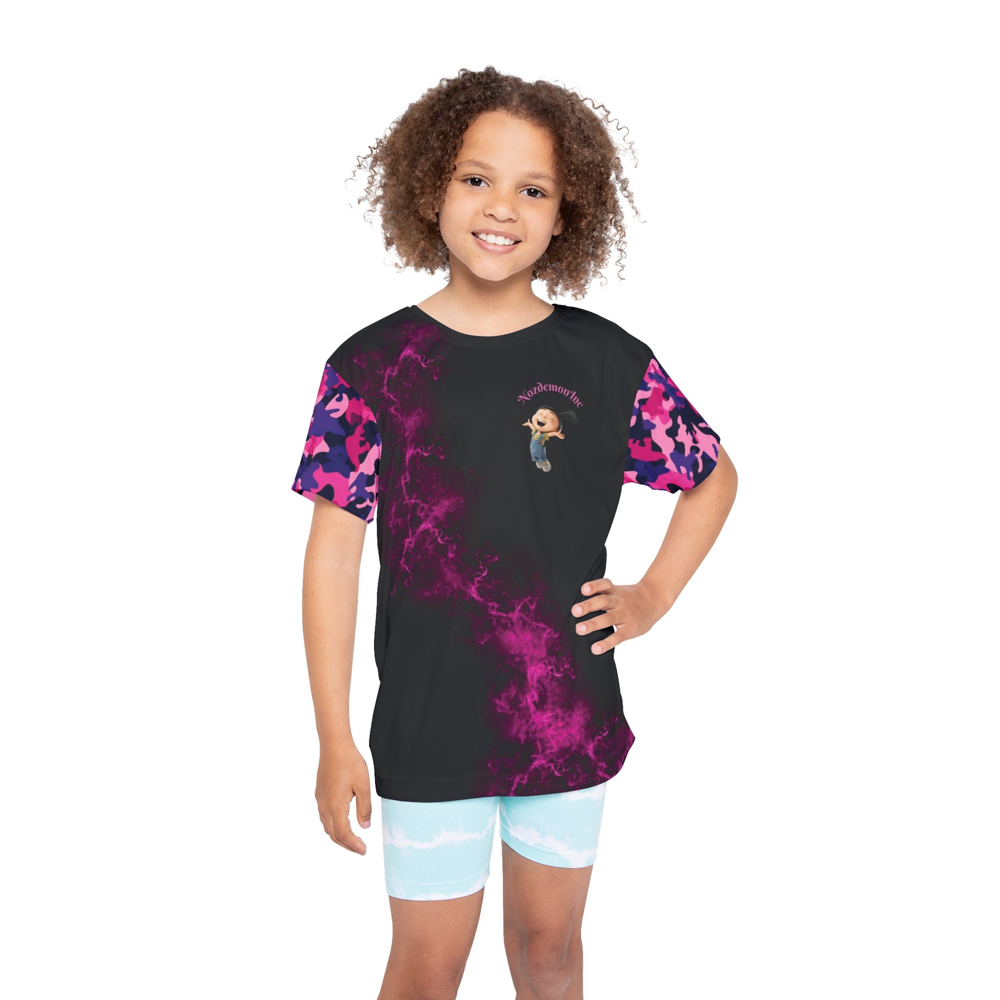 Unicorn Themed Kids Sports Jersey, Fun Athletic Shirt, Fluffy Unicorn Tee, Birthday Gift, Sportswear for Kids