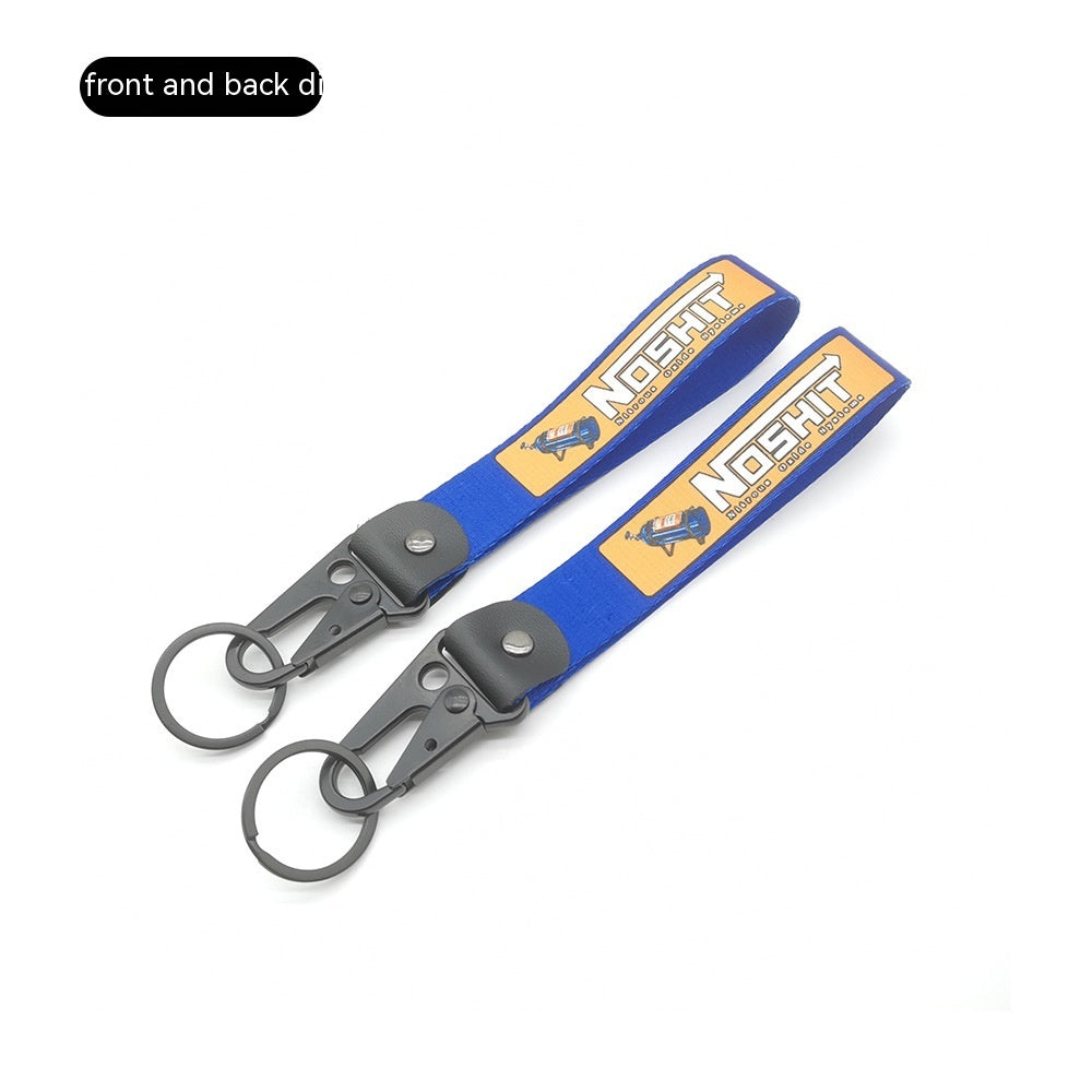 Car JDM Modified Culture Drift Expert Initial D Climbing Button Carabiner Olecranon Keychain Pendant