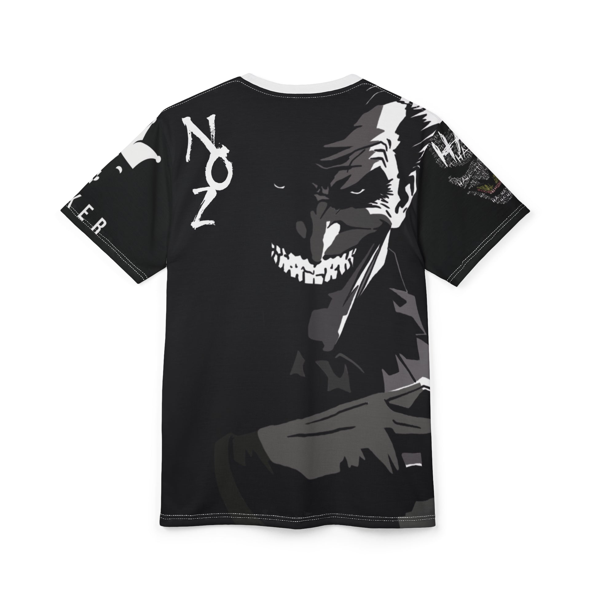 Joker Graphic Unisex Tee, Casual Wear, Street Style T-Shirt, Gifts for Gamers, Joker Themed Apparel, Unique Summer Top, Fun Graphic Tee