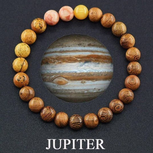 Fashion Jewelry Planet Bracelet Eight Planets Natural Stone Bracelet