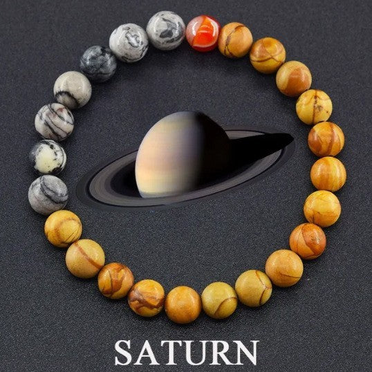 Fashion Jewelry Planet Bracelet Eight Planets Natural Stone Bracelet